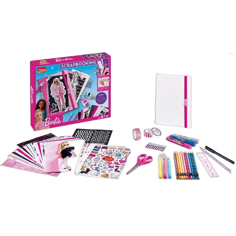 Maped Creativ Barbie Scrapbooking Pysselset 55 Delar