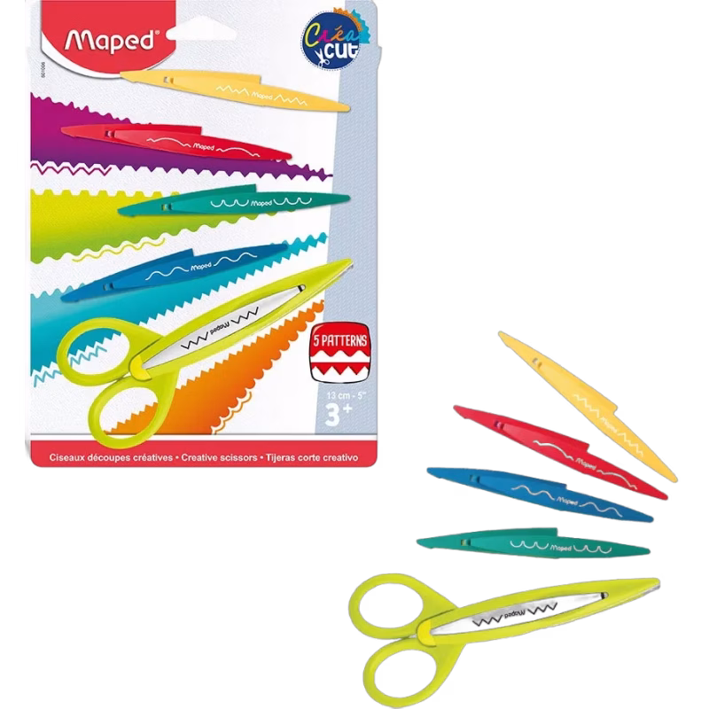 Maped Mönstersaxar 5 Bitar