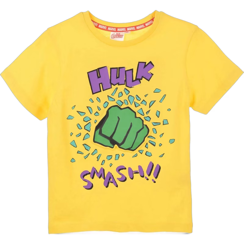Marvel Avengers Classic T-shirt, Yellow, 10 år
