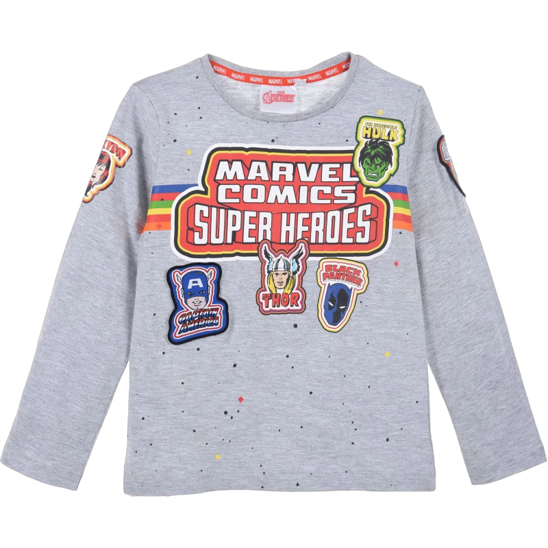 Marvel Avengers Classic Tröja, Ljusgrå, 10 år