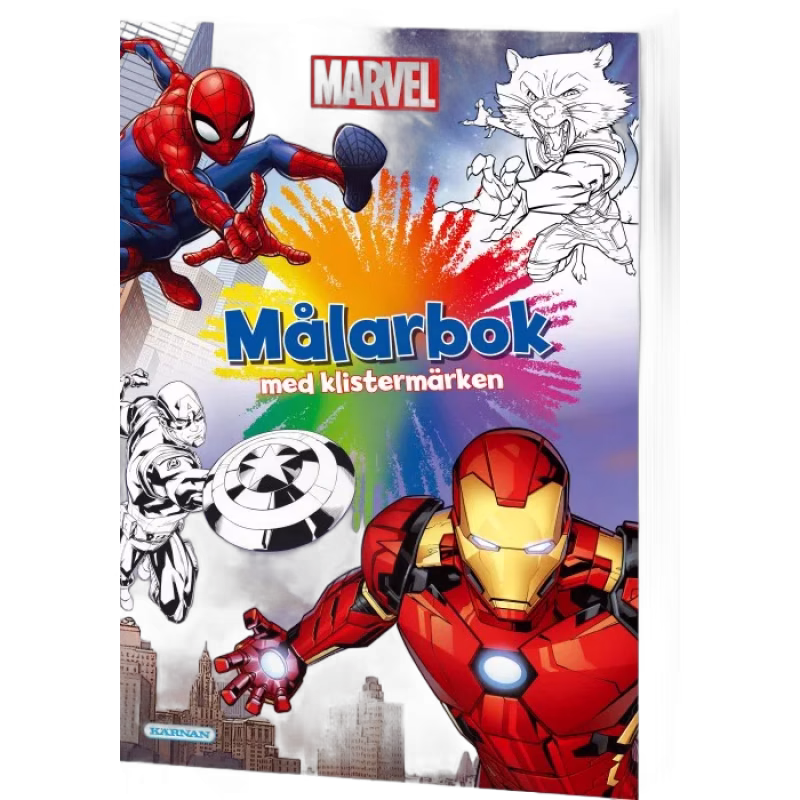 Marvel Avengers Målarbok