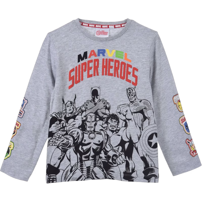Marvel Avengers Tröja, Ljusgrå, 10 år