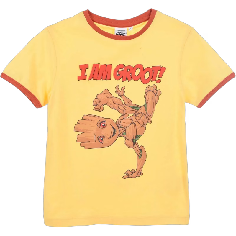 Marvel Guardian of Galaxy T-shirt, Yellow, 6 År