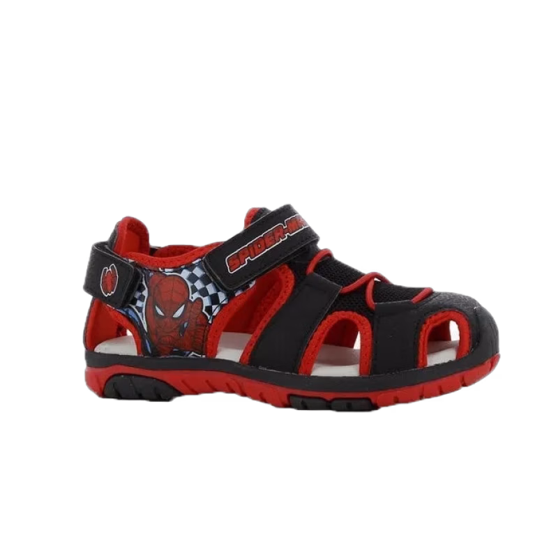 Marvel Spiderman Sandaler, Black/Red, 28
