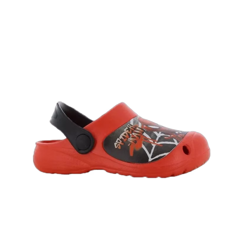 Marvel Spiderman Tofflor, Red/Black, 32
