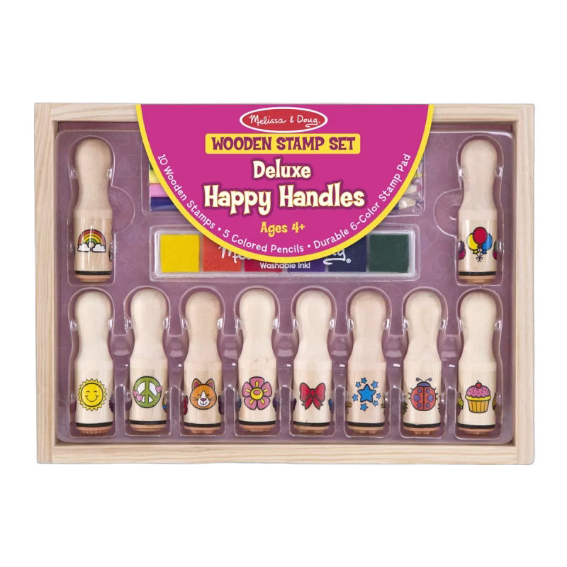 Melissa &  Doug Stämpelset Happy