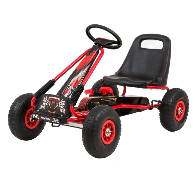 Milly Mally Pedal Go-kart Thor, Röd