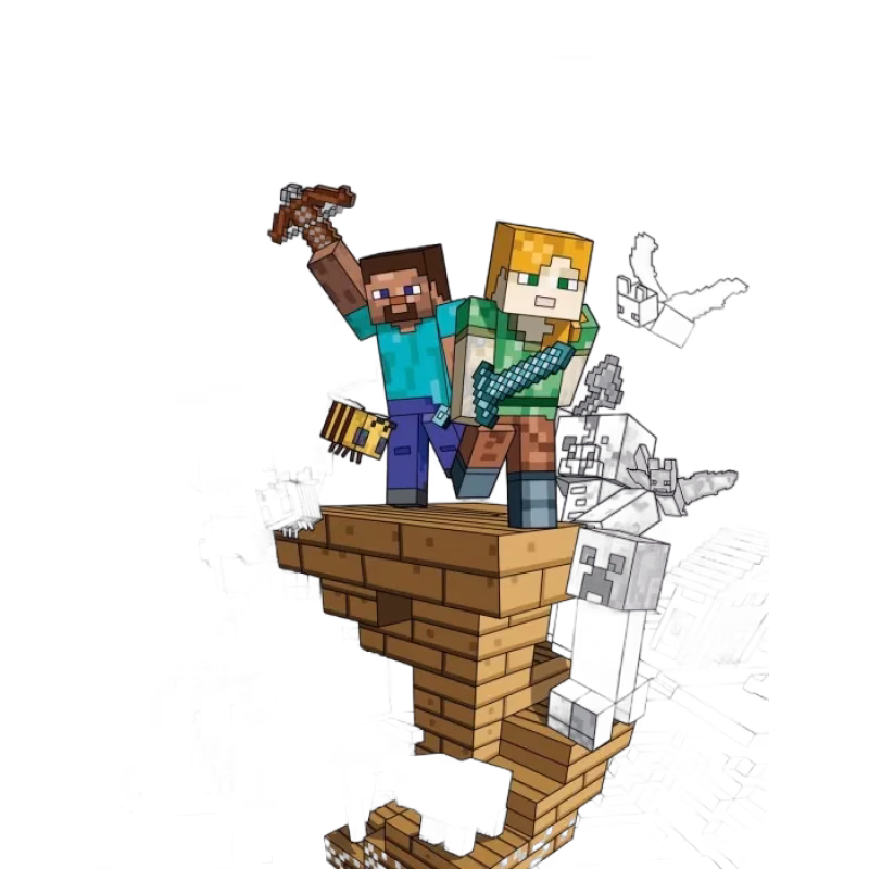 Minecraft Den officiella målarboken