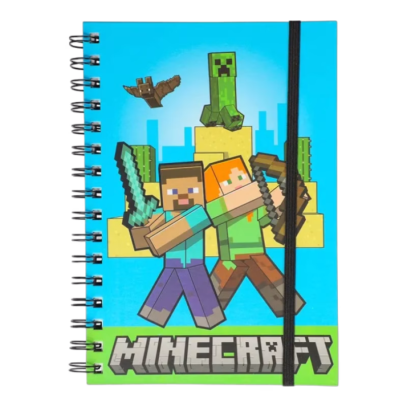 Minecraft Skrivbok A5