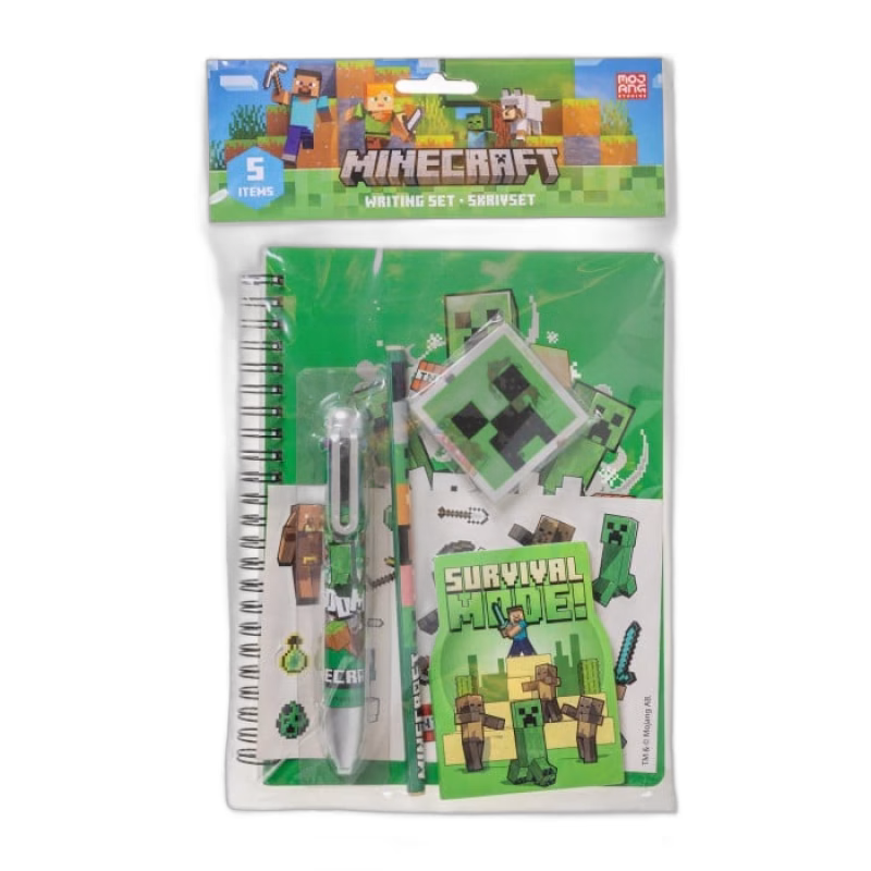 Minecraft Skrivset med Multipenna