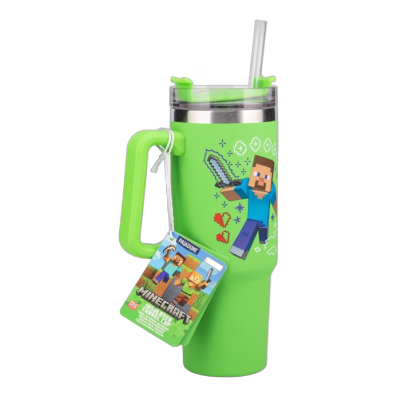 Minecraft Termosmugg 900 ml (Grön)