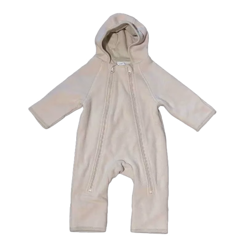 Mini Dreams babyoverall fleece strl 68, sand, stl 68