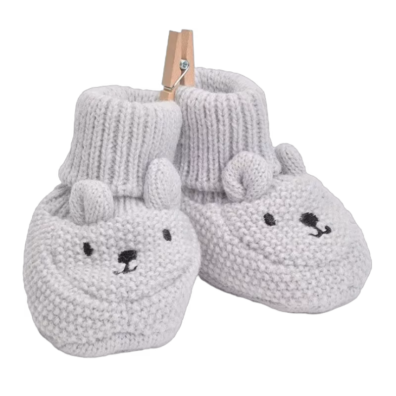 Mini Dreams babytossor Bear one size, grå
