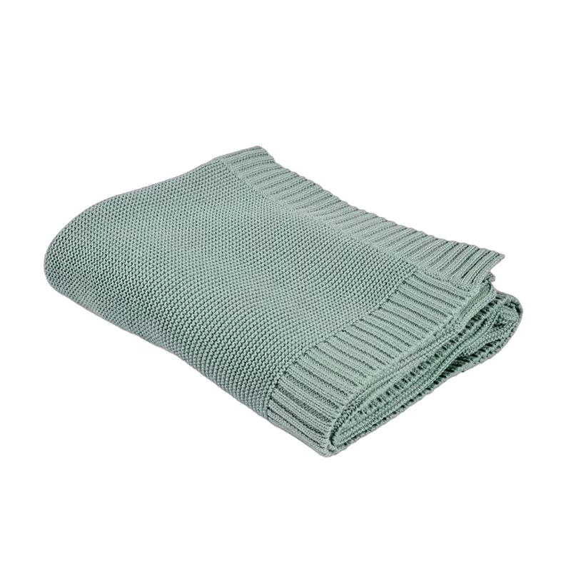 Mini Dreams filt stickad, vintage green