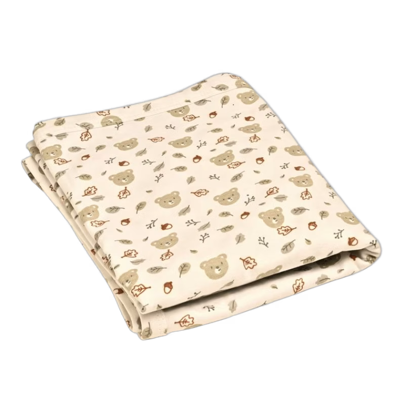 Mini Dreams jerseyfilt teddy bear, off-white