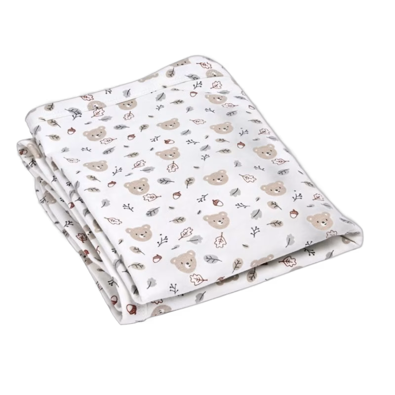 Mini Dreams jerseyfilt teddy bear, vit