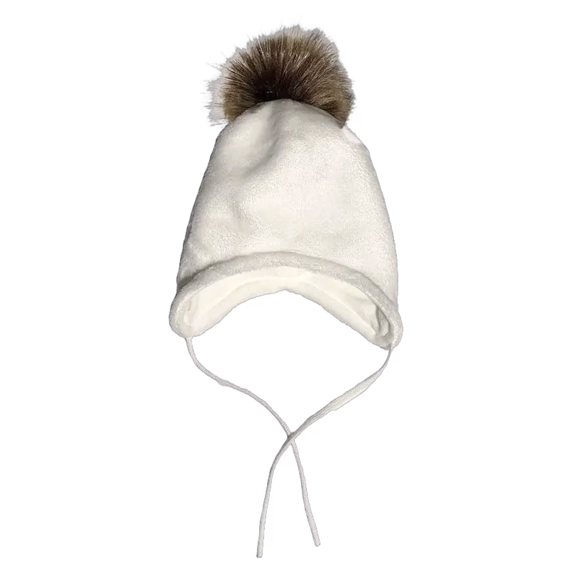 Mini Dreams mössa Cozy 0-6 mån, offwhite