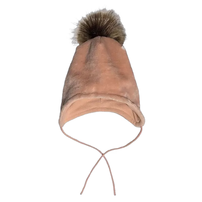 Mini Dreams mössa Cozy 6-12 mån, pink