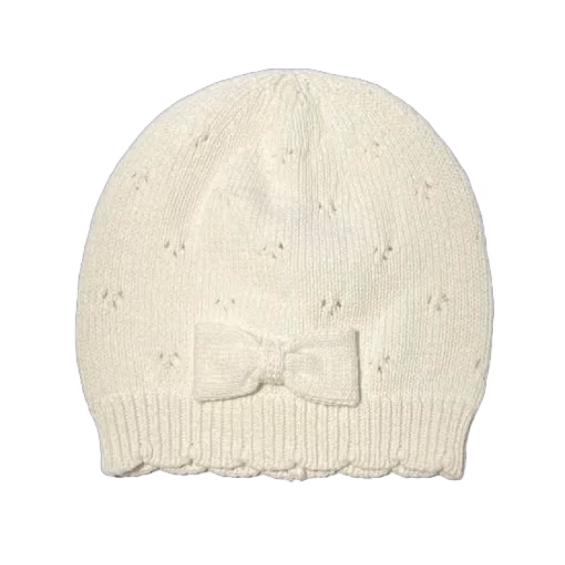 Mini Dreams mössa Lovely 6-12 mån, offwhite