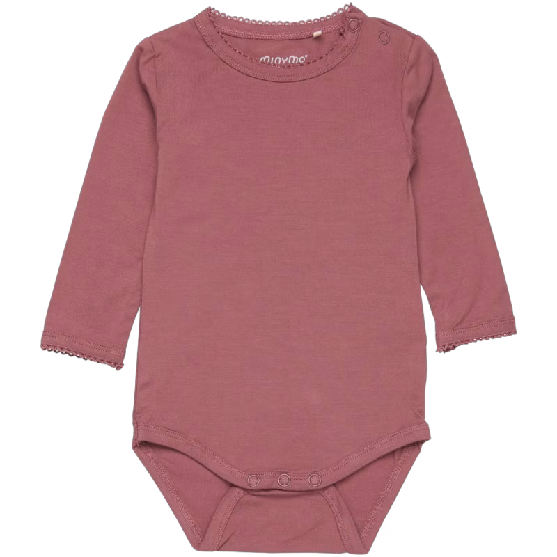 Minymo Body, Rose Brown, 68, Bebiskläder