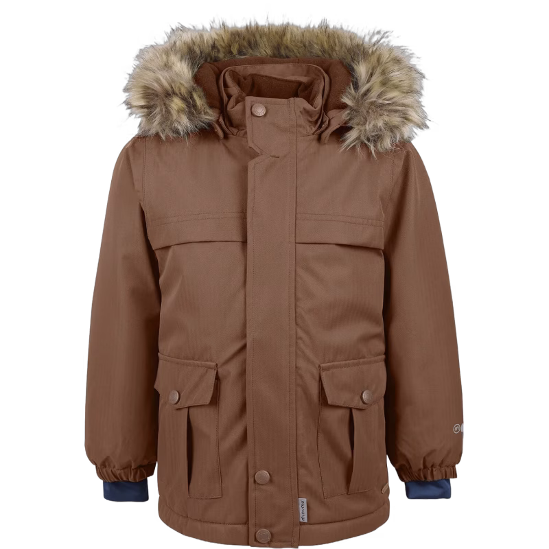 Minymo Vinterjacka, Cocoa Brown, 122