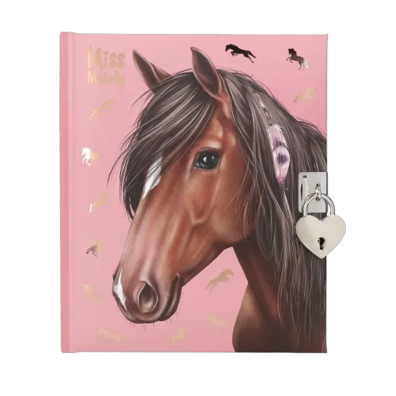 Miss Melody Dagbok häst med fjäder