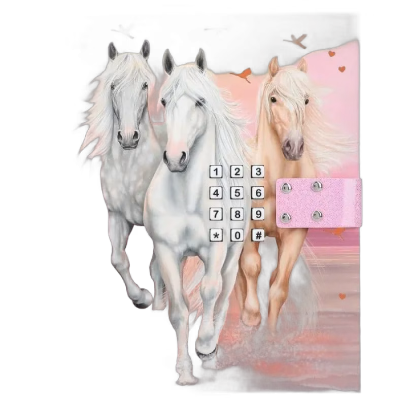 Miss Melody Dagbok med kod & musik (Solnedgång)