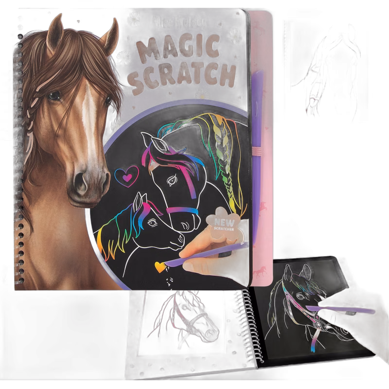 Miss Melody Magisk Scratch Bok