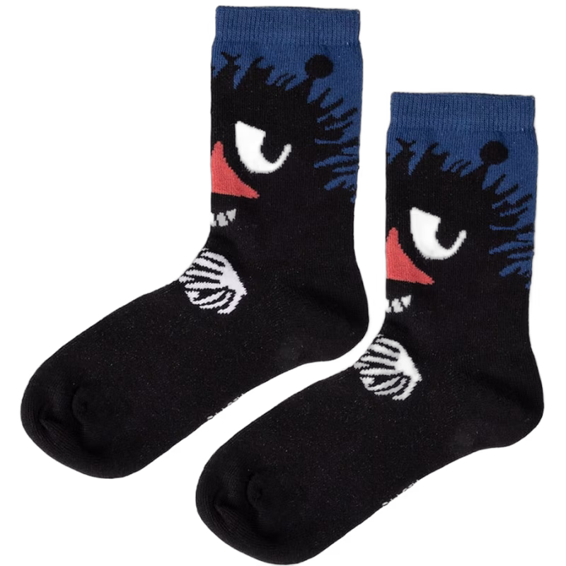Moomin by Martinex Lustig Stinky Strumpor, Svart, 31-34