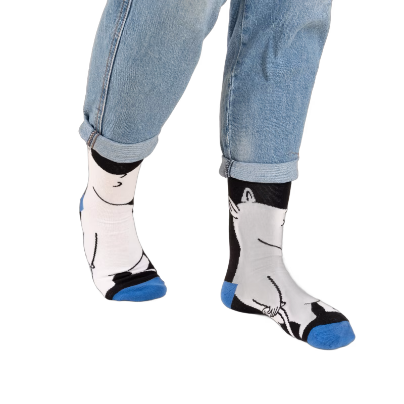 Moomin By Martinex Vis Mumin Strumpor, Svart, 31-34