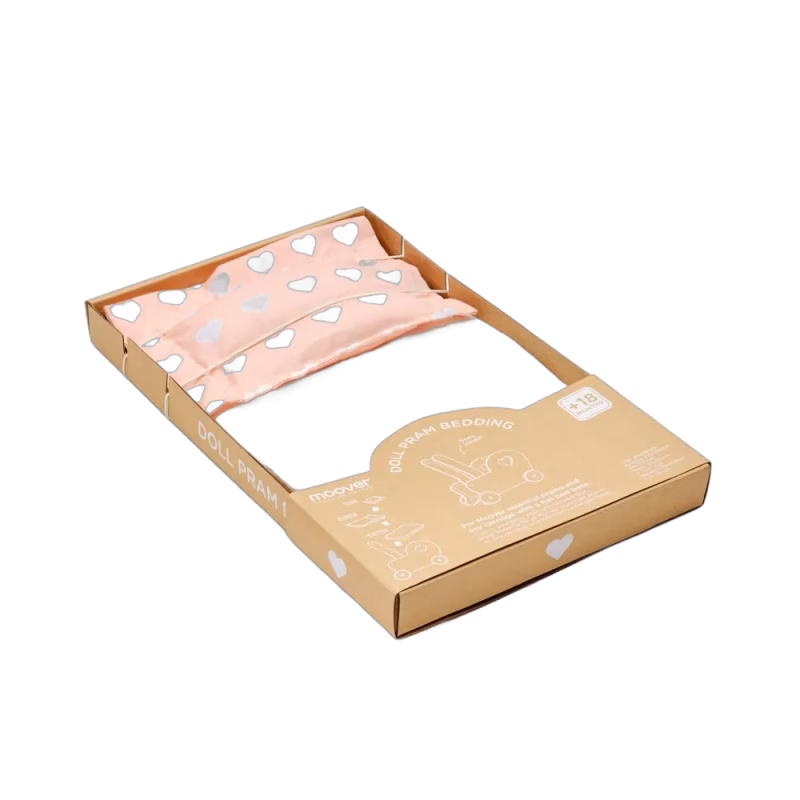 MOOVER TOYS Bäddset till Luksus Dockvagn Korall