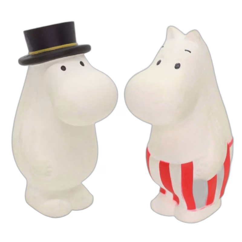 Mumin Figurer Naturgummi Mamma &  Pappa