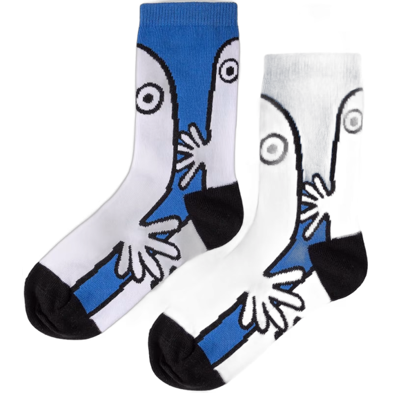 Mumin  Lyster Strumpor, Blå, 31-34