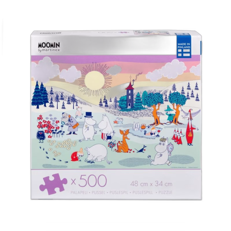 Mumin Pussel En dag i Mumindalen (500-bitar)