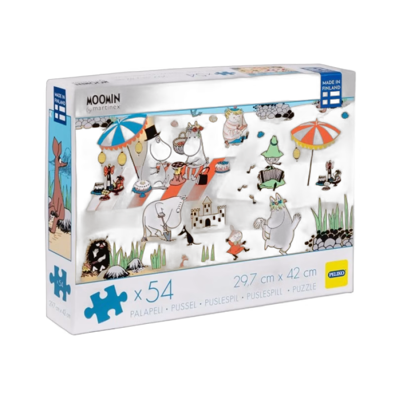 Mumin Pussel Stranddag (54-bitar)