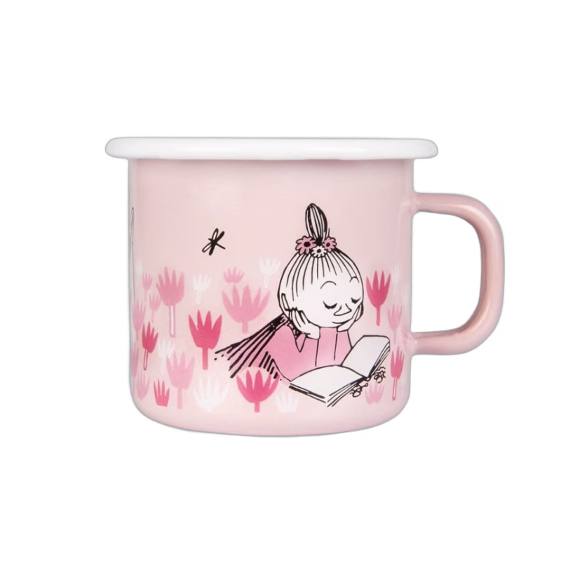 Muurla Mugg Emalj 2,5dl (Girls In the garden)