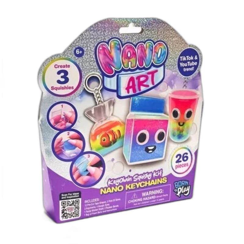 Nano Art Keychain Squishy kit