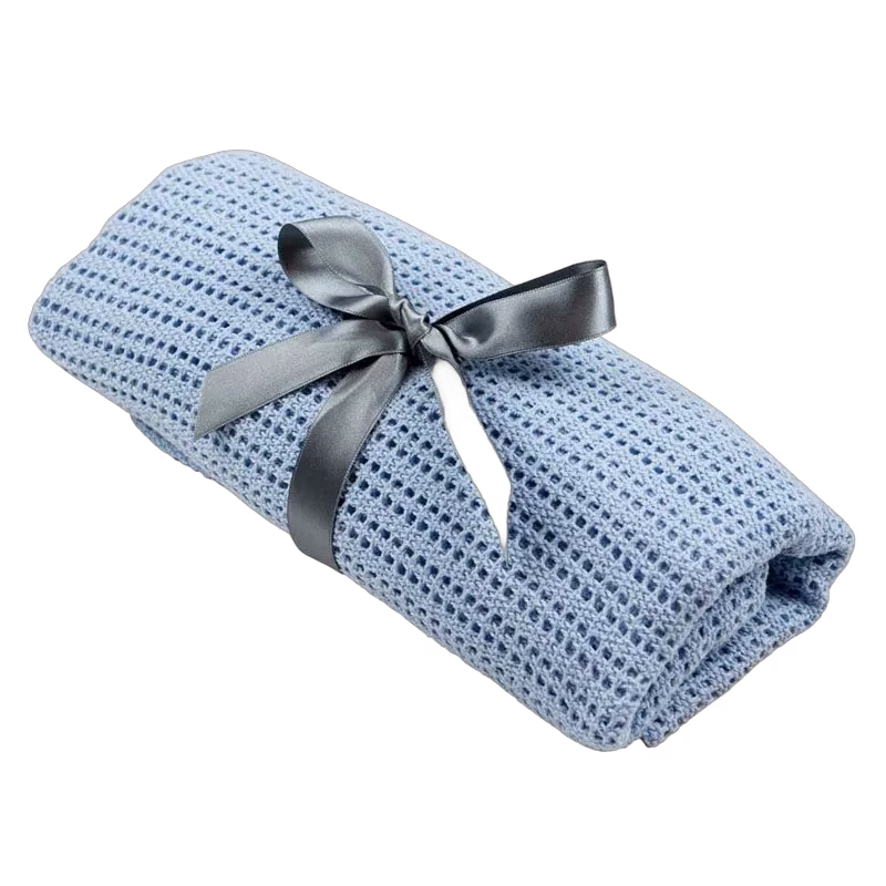 NG Baby gallerfilt 75 x100 cm, ljusblå