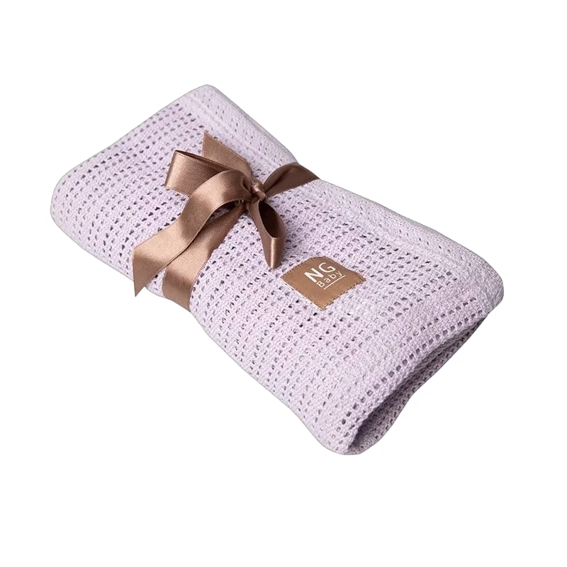 NG Baby gallerfilt stor 100 x150 cm, violet