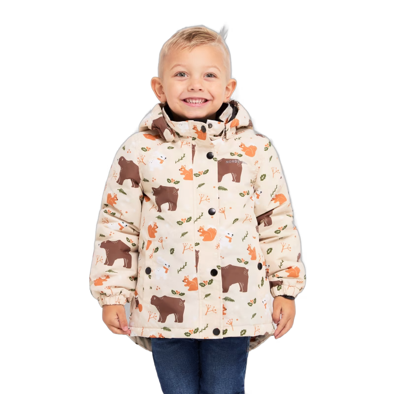 Nordbjørn Minilanche Vadderad Jacka, Parchment, 110-116