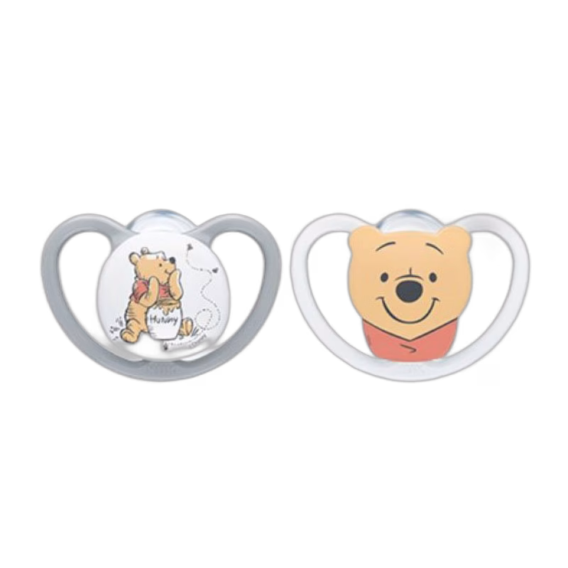 NUK napp Pacifier Star 6-18 mån, Nalle Puh