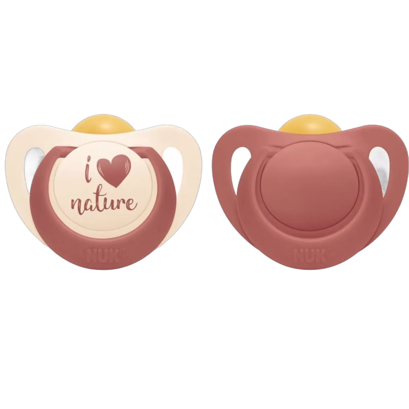 NUK Nature Napp Stl 3, Röd
