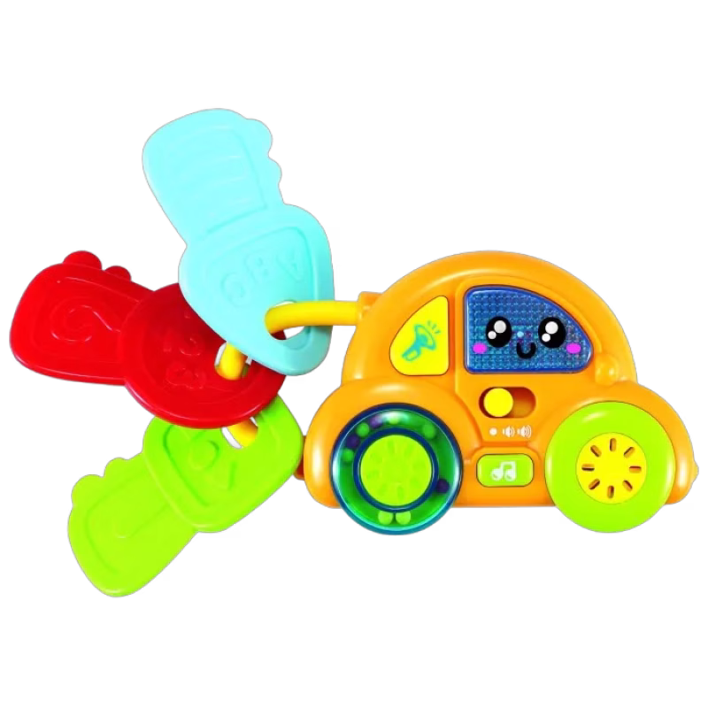 Nycklar på ring med bilalarm