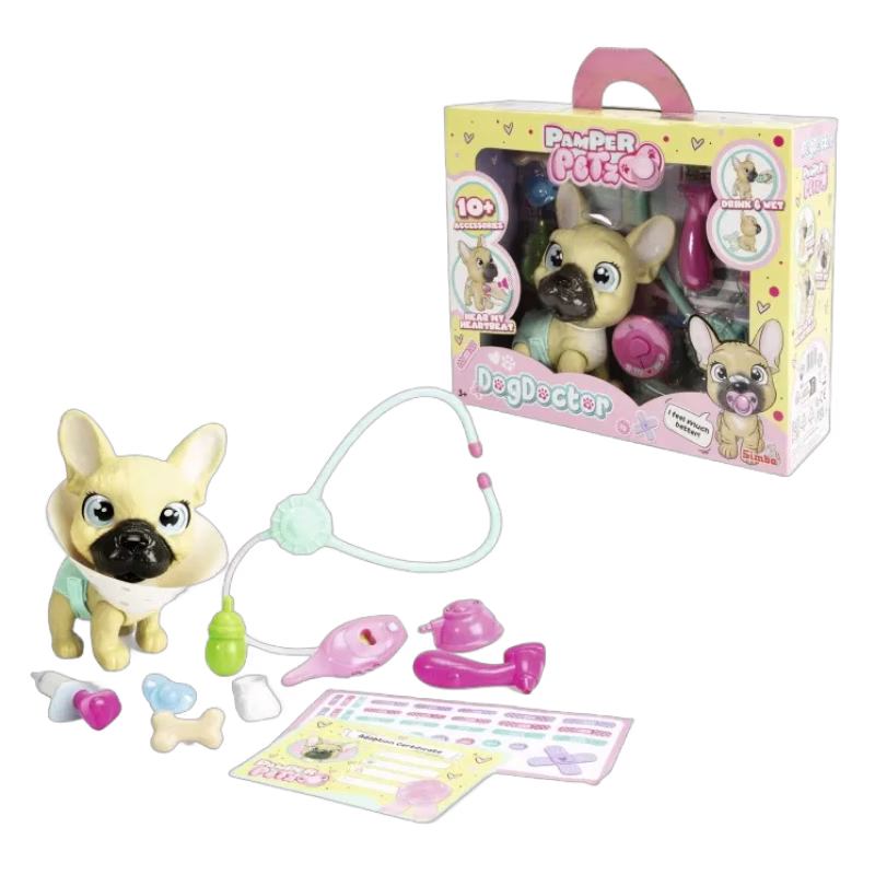 Pamper Petz Hund med doktorstillbehör