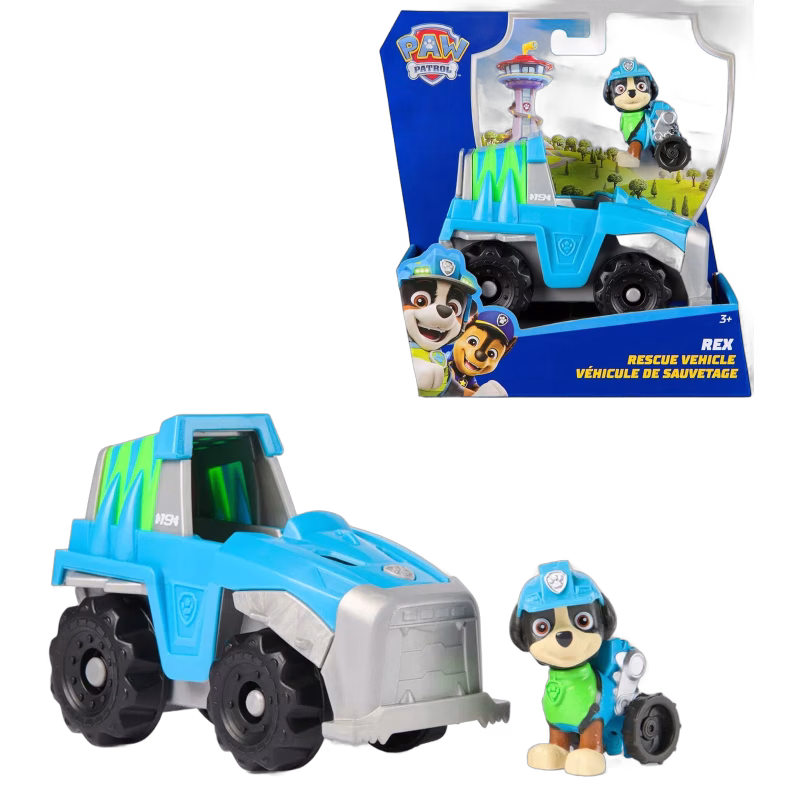Paw Patrol Basic Fordon Rex 2.0