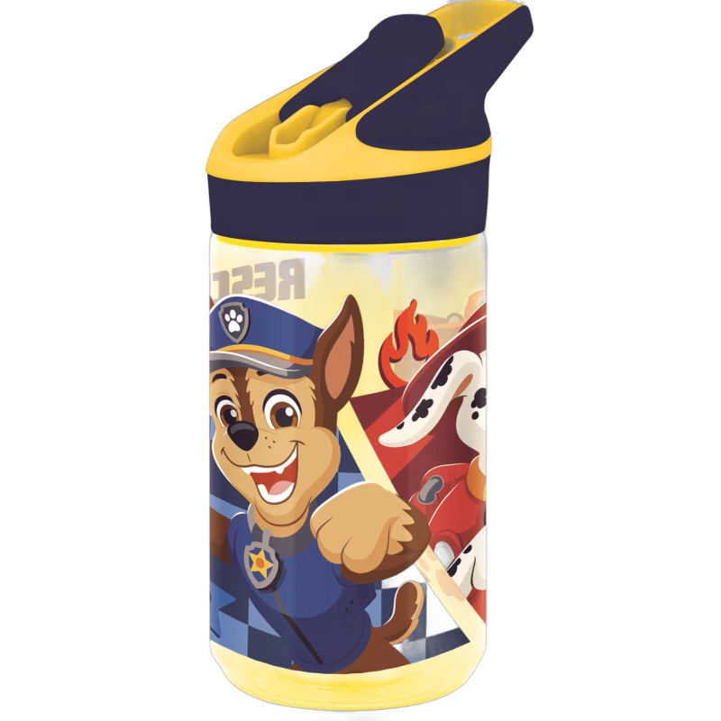 Paw Patrol Ecozen Vattenflaska 480 ml, Gul