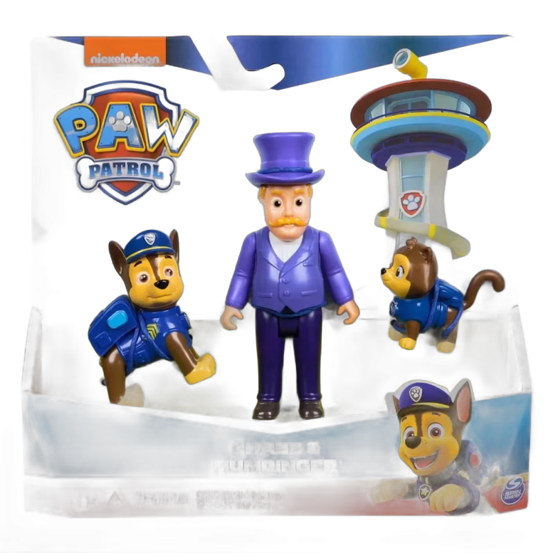 Paw Patrol Hero Pup Set Humdinger och Chase