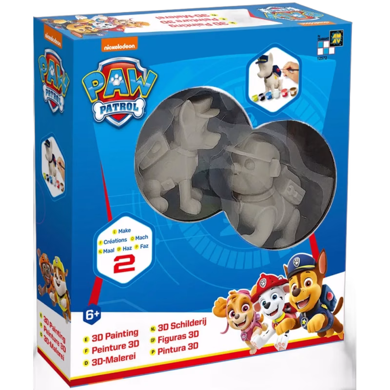 Paw Patrol Måla Figurer Pysselset