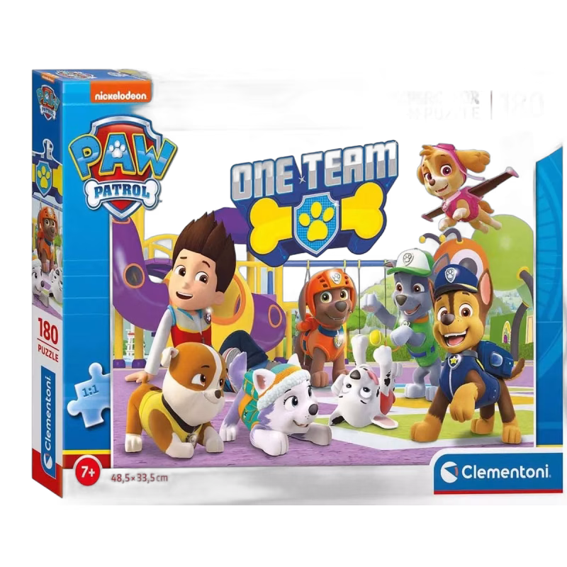 Paw Patrol Pussel 180 Bitar