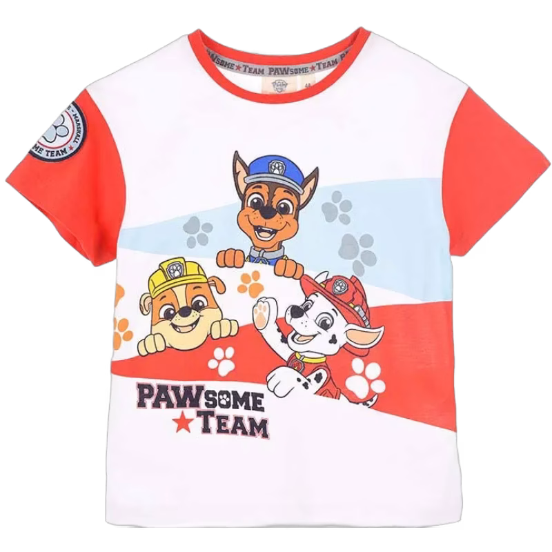 Paw Patrol T-shirt, Red, 6 år